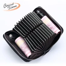 Card Holder Wallet for Women Men Leather Zipper Rfid Wallets Male Money Bag Passport ID Credit Card Holder Female Clutch Purse Card Holder Wallet for Women Men Leather Zipper Rfid Wallets Male Money Bag Passport ID Credit Card Holder Female Clutch Purse