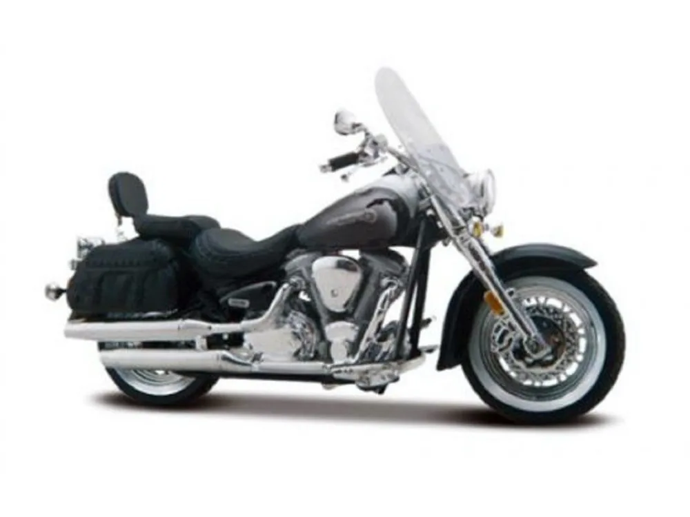 Maisto 1:18 Yamaha Road Star Silverado Мотоцикл Велосипед литье под давлением модель игрушки