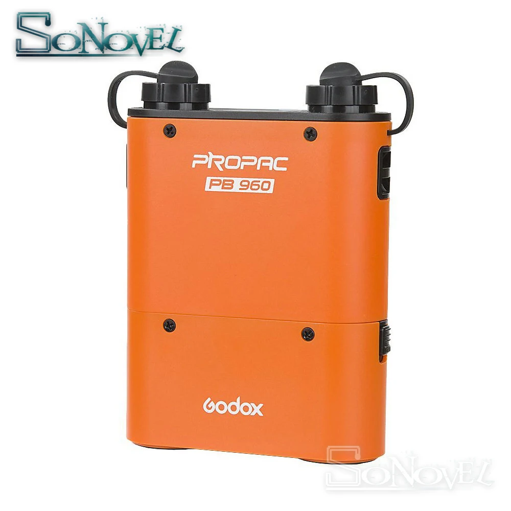 Godox PB960 оранжевый двойной выход Вспышка Speedlite аккумулятор 4500 мАч для Canon Yongnuo Nikon sony