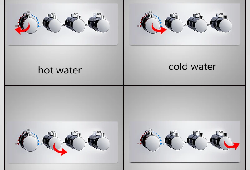 hm Mixer Tap Temperature Control Shower Switch Brass Concealed Faucets Diverter Mixing Thermostatic Mixing Valve (15)