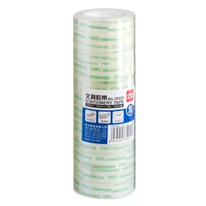 

deli 30015 clear sticker office adhesive tape 12mm 30 yards transparent tape office adhesive tape single side tape
