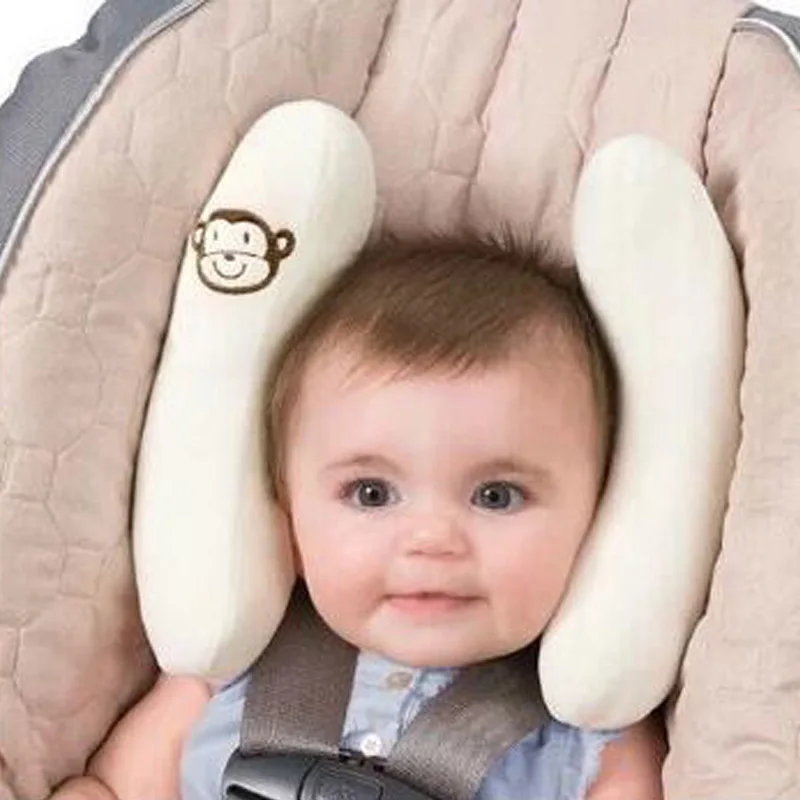 100 Ployester White Infant Cradler Positioner Travel Pillow For Baby