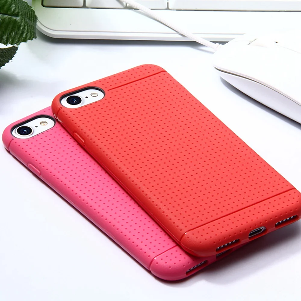 Мягкий чехол TOMKAS для iPhone 7 Plus силиконовый мягкий ТПУ легкий тонкий защитный