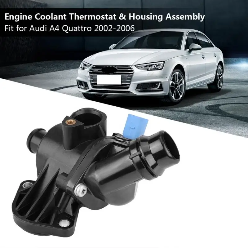 

Engine Coolant Thermostat Housing Assembly 06B121111K for Audi A4 Quattro 2002-2006