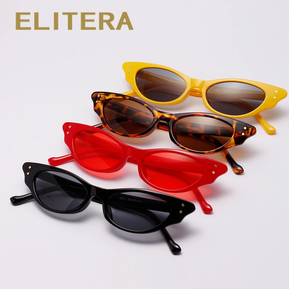 ELITERA Модные Винтажные Солнцезащитные очки женские солнцезащитные в стиле ретро