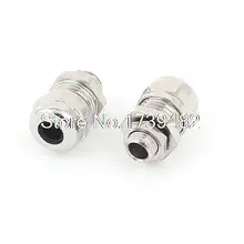 2 шт. M8 водонепроницаемый Натяжной шнур сцепление кабельный ввод Разъем для 5-7 мм провода