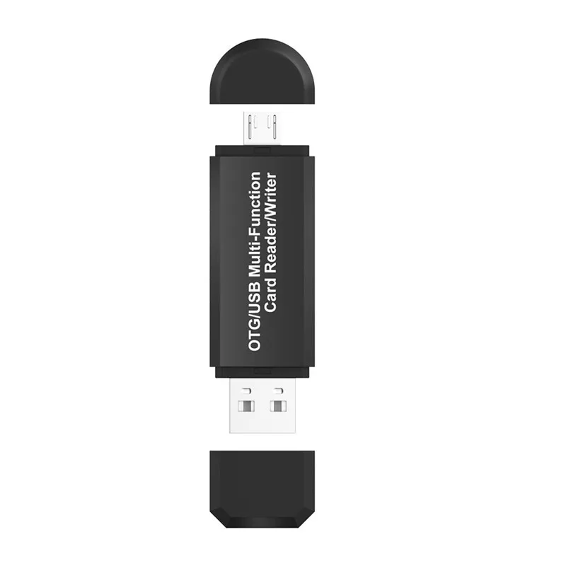 3 в 1 Micro USB кард-ридер Мужской к USB 2,0 Женский OTG адаптер SD/TF кард-ридер для Android телефона ПК ноутбука