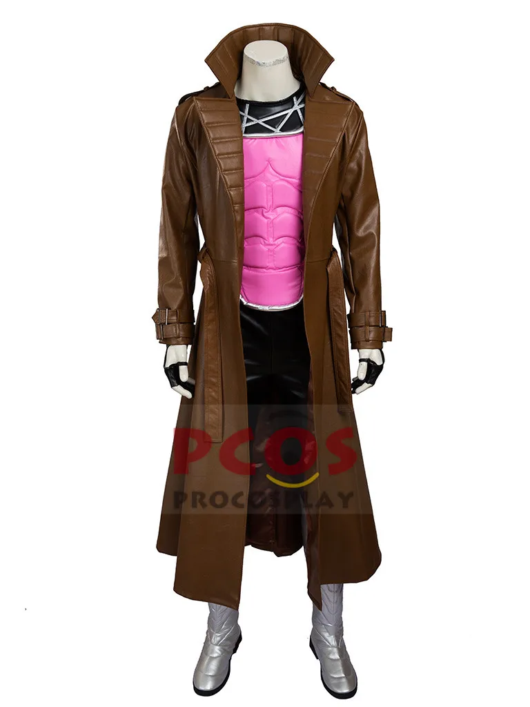 

Whole Outfits X-Men Gambit Remy LeBeau Cosplay Costume & Helmet & Boots mp003162