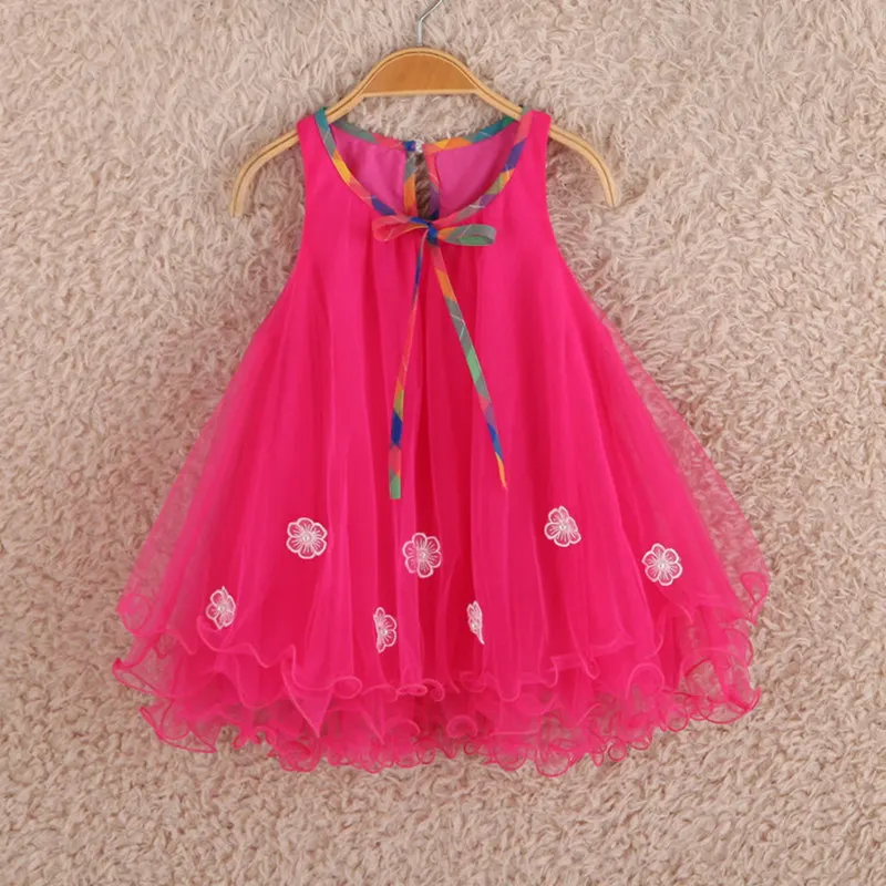 

Summer Girls Dress Casual Style Baby Girls Clothes Kids Dresses For Girls Cotton A-line Birthday Princess Dress Daily Wear 3 8Y