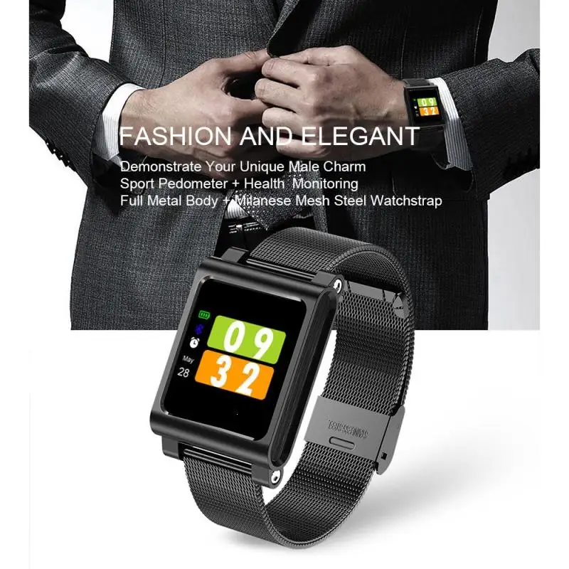 

Smart Band Blood Pressure Watch Heart Rate Monitor Activity Tracker Fitness Smart Bracelet Pedometer Wearable Devices U3