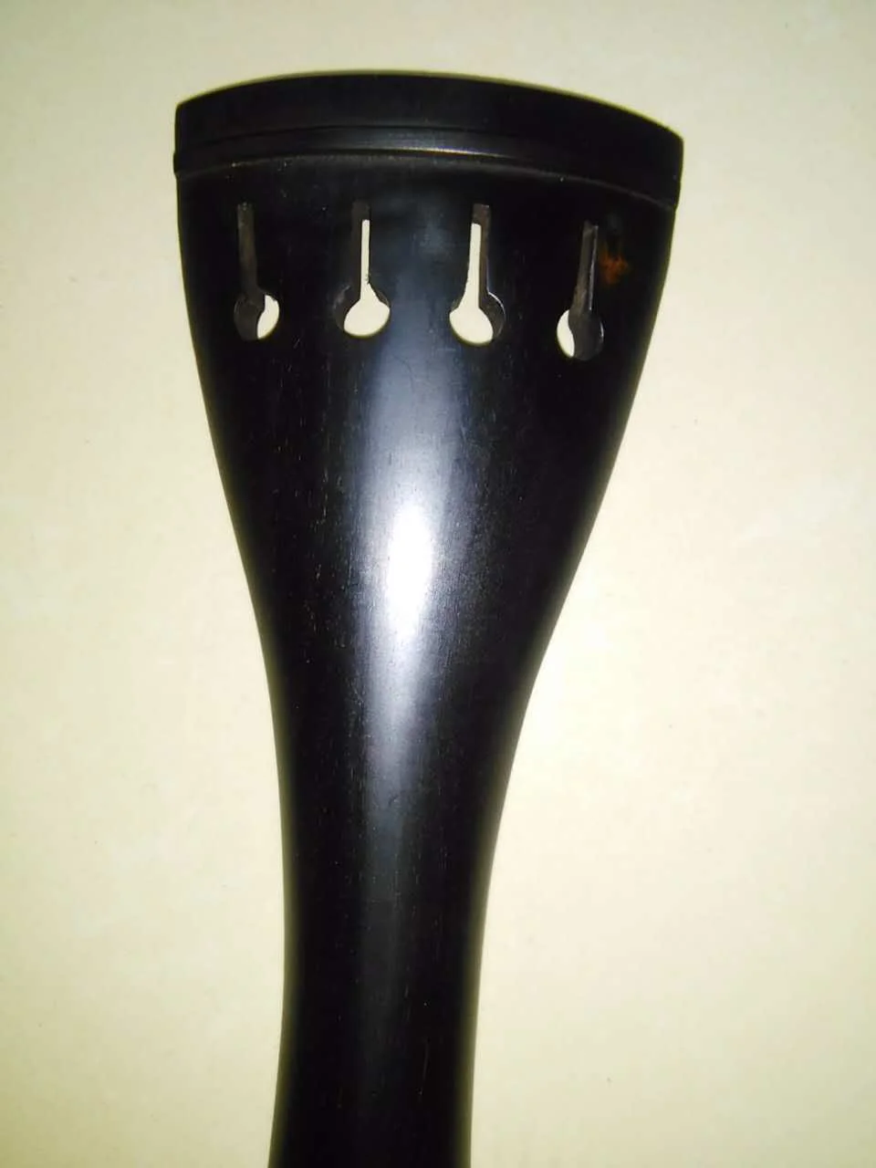 

2 PCs Double Bass Tail Piece 3/4 ebony tail piece black ebony double bass parts