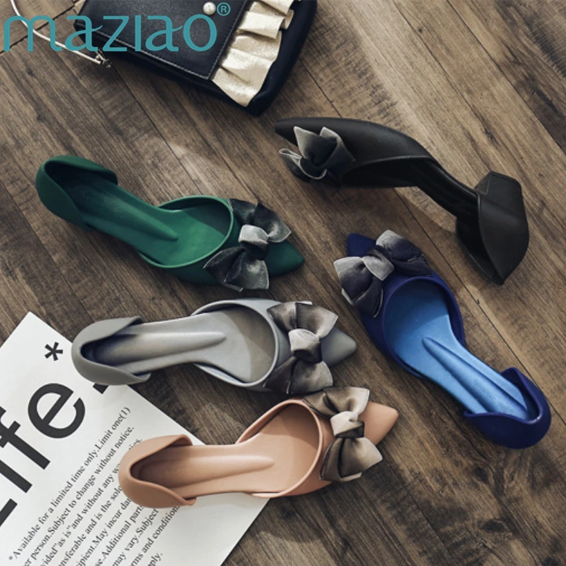 

MAZIAO jelly shoes summer sandals sandalias de verano para mujer shoes woman sandalias mujer 2019 zapatos de mujer high heels