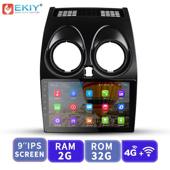 

EKIY 9' IPS Car Multimedia Video Player Media GPS Navigation Android No 2 Din Auto Radio For Nissan Qashqai 2006-2013