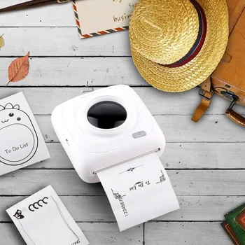 

Portable Mini Bluetooth Wireless Mobile Receipt Paper Photo Printer Compatible with Android IOS Phone