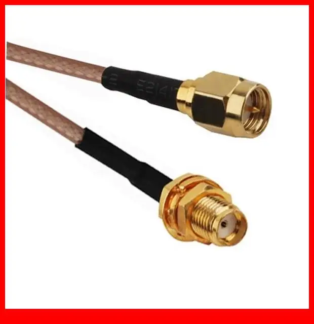 

10 pcs 20CM antenna extension cable SMA Plug to SMA Jack RG316