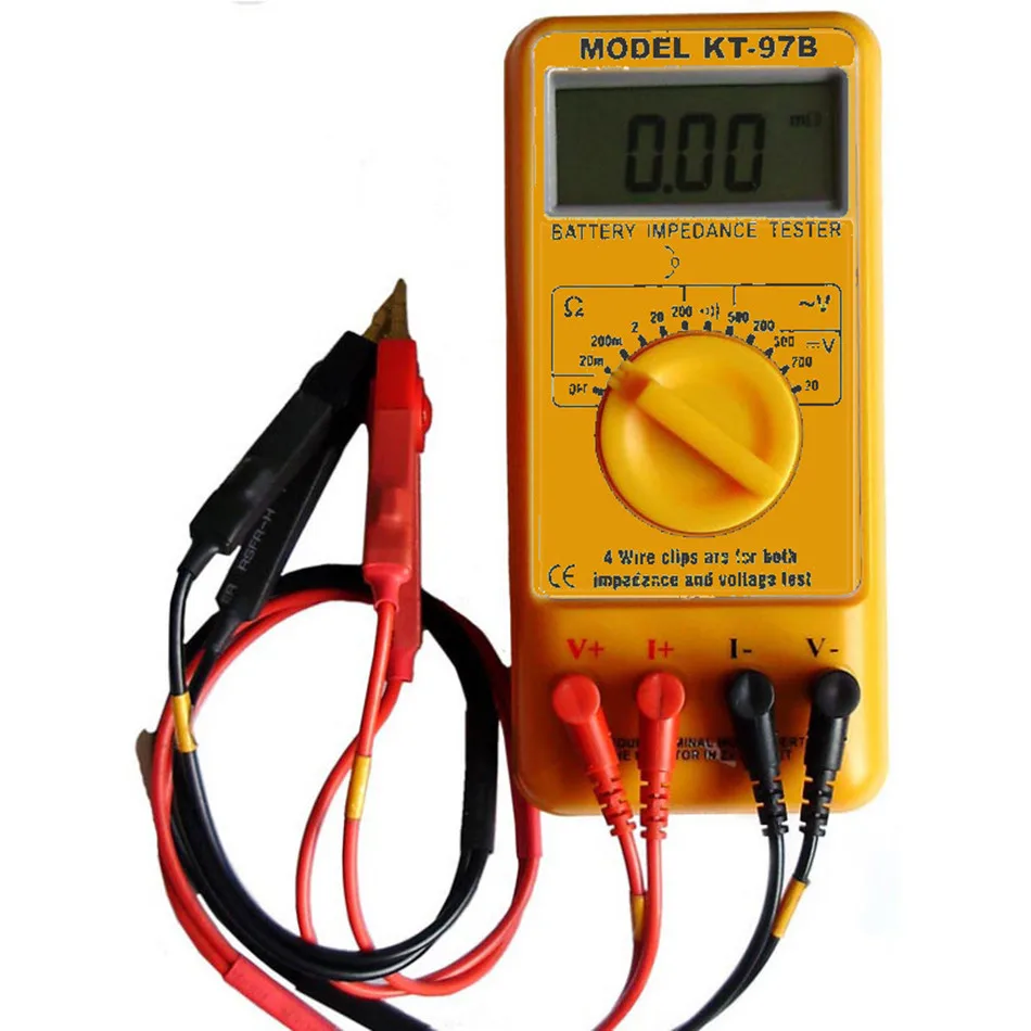 KT 97B Battery Impedance Measuring Instrument Test Battery Impedance