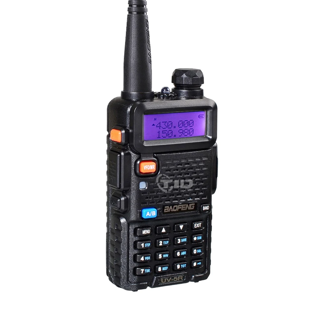 2 Шт. BaoFeng УФ-5R Рация VHF/UHF136-174Mhz& 400-520 МГц Dual Band Baofeng уф-5r Портативный Портативной рации uv5r радиостанция рации для охоты baofen