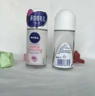 Nivea для женщин Экстра Отбеливание пор минимайзер антиперспирант дезодорант рулон(50 мл) X 2 бутылки