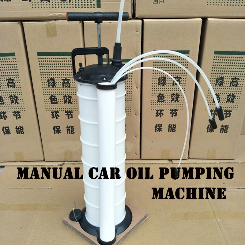 

Car Manual Oil Pumping Machine Dirty Oil Collection Bucket Oil Filter Pumping 7L Volume