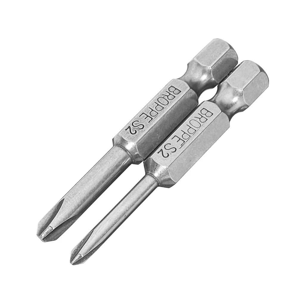 

Broppe 2Pcs/Set 3.0mm 4.5mm Y-Type Magnetic Screwdriver Drill Bits Screw Driver Bits Hex Shank 1/4" Driver Bits Hand Tools