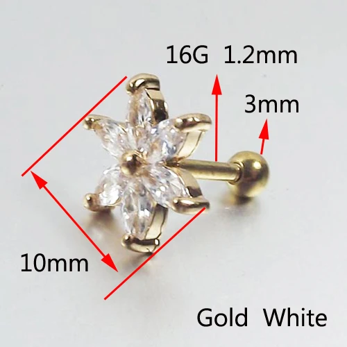 gold white