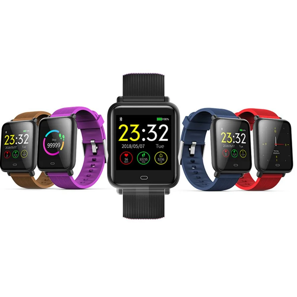 q9 bluetooth smartwatch with heart rate monitor