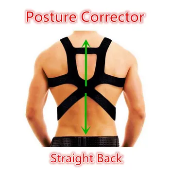 

Humpbacke Kyphosis Prevent Shoulder Back Posture Corrector Free Size Braces for Student Men and Women Top Quality T176OLB