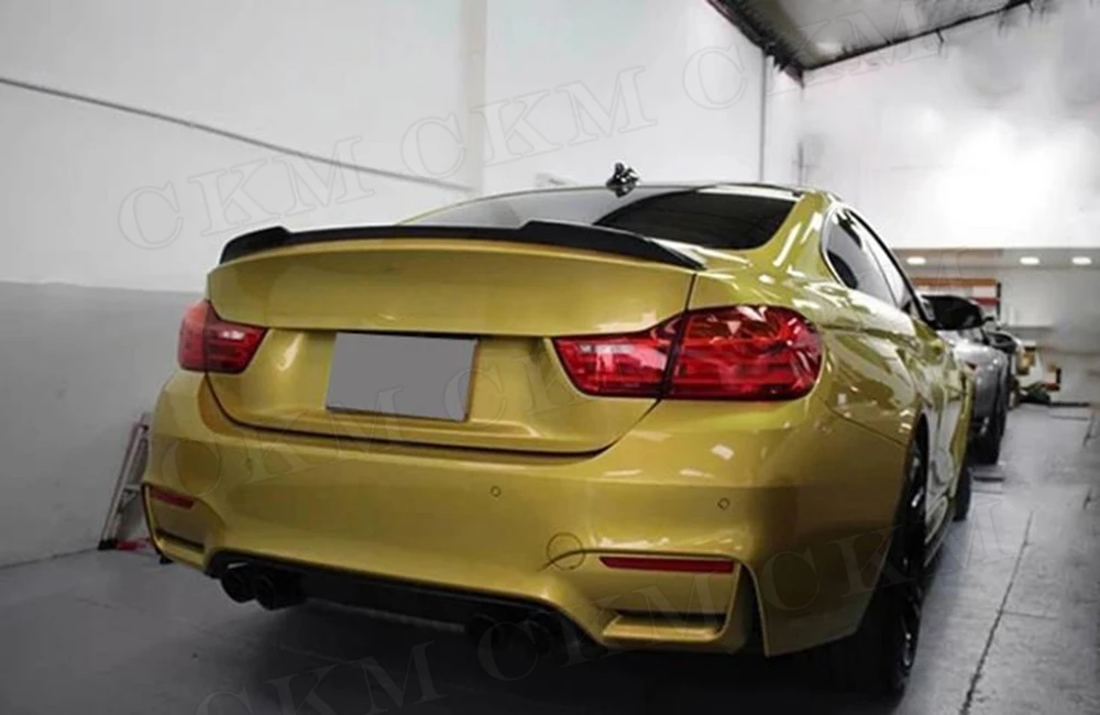Для BMW F32 4 серии автомобильный Стайлинг углеродное волокно задний багажник