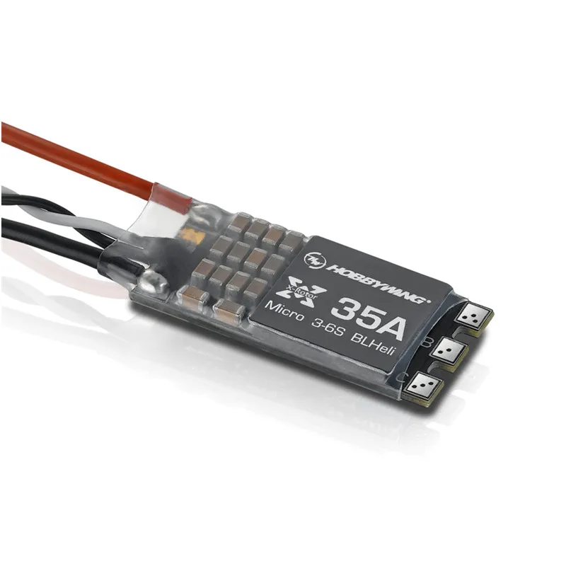 FATJAY Hobbywing XRotor micro 20A 30A 35A BLHeli 30901066 30901071 30901070 ESC для радиоуправляемых FPV дронов|Детали