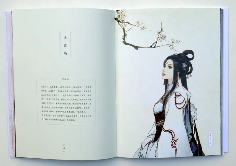 Китайский рисунок живопись книга Ибуки Сацуки мультфильм девушка любовь история