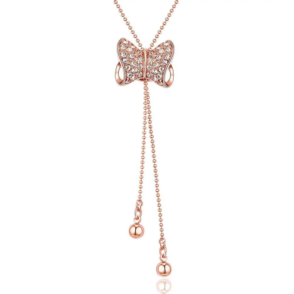 N761 Wholesale Nickle Free Antiallergic 18K Real Gold Plated Necklace pendants New Fashion