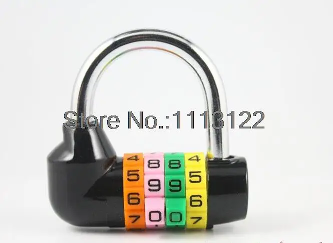 4 Digit Large Gate Lock zinc alloy Combination Padlock safety anti-theft Password lock Dormitory Door Lock Code padlock 1 pc 4 Digit Large Gate Lock zinc alloy Combination Padlock safety anti-theft Password lock Dormitory Door Lock Code padlock 1 pc