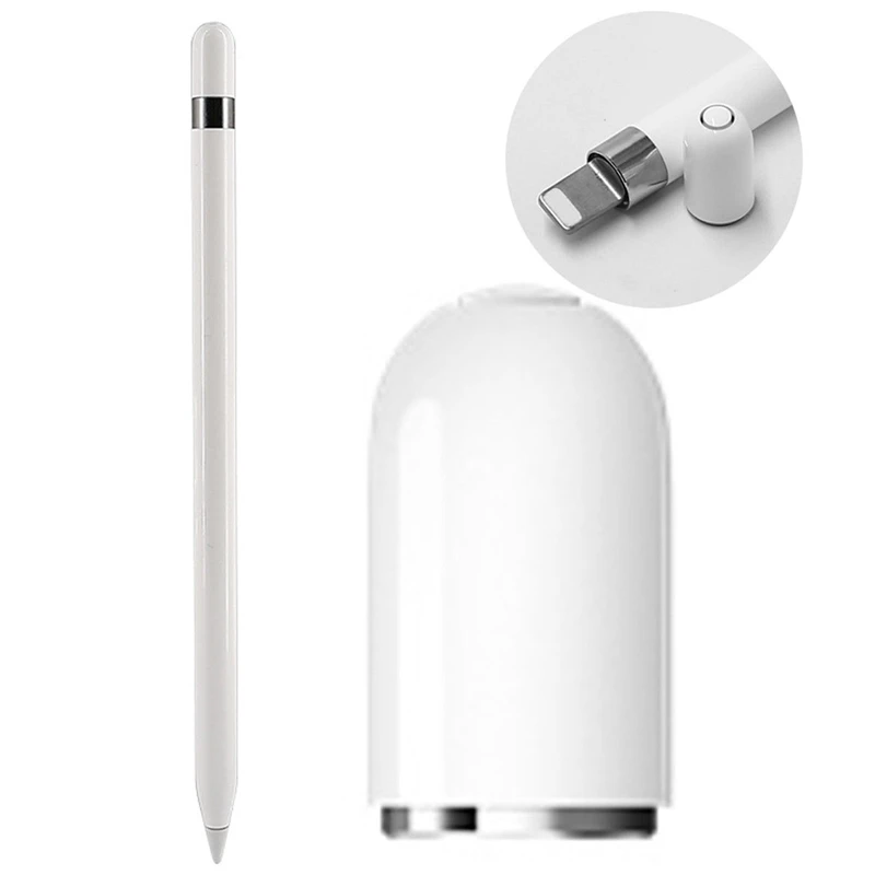 

1 Pcs White Color Replacement Magnetic Protective Case Cap For Apple Pencil For 9.7 10.5 12.9 IPad Pro Pencil