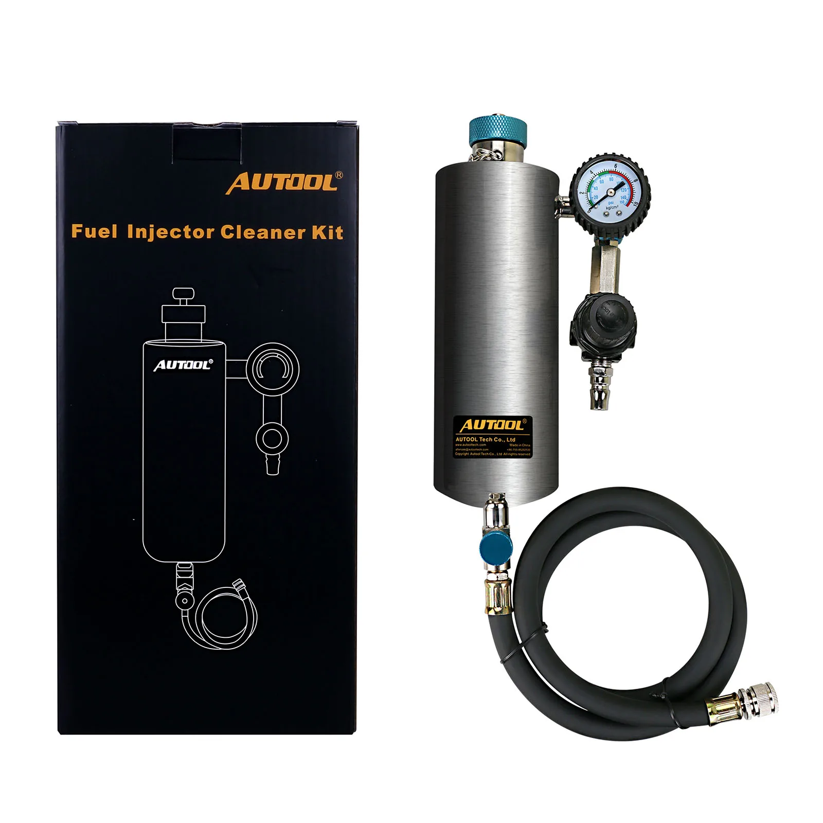 Najtaniej AUTOOL C80 wtryskiwacz do czyszczenia paliwa samochodowego Tester urządzenie do czyszczenia wtryskiwacza paliwa maszyna narzędzie do mycia bez demontażu