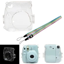 Новая прозрачная пластиковая защита камеры чехол сумка для Fuji Fujifilm Instax Mini 8