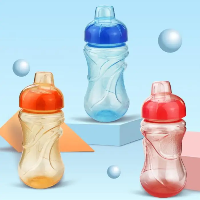 280 мл детская герметичная Питьевая бутылка из силикагеля, тренировочная чашка для молока утконоса M09