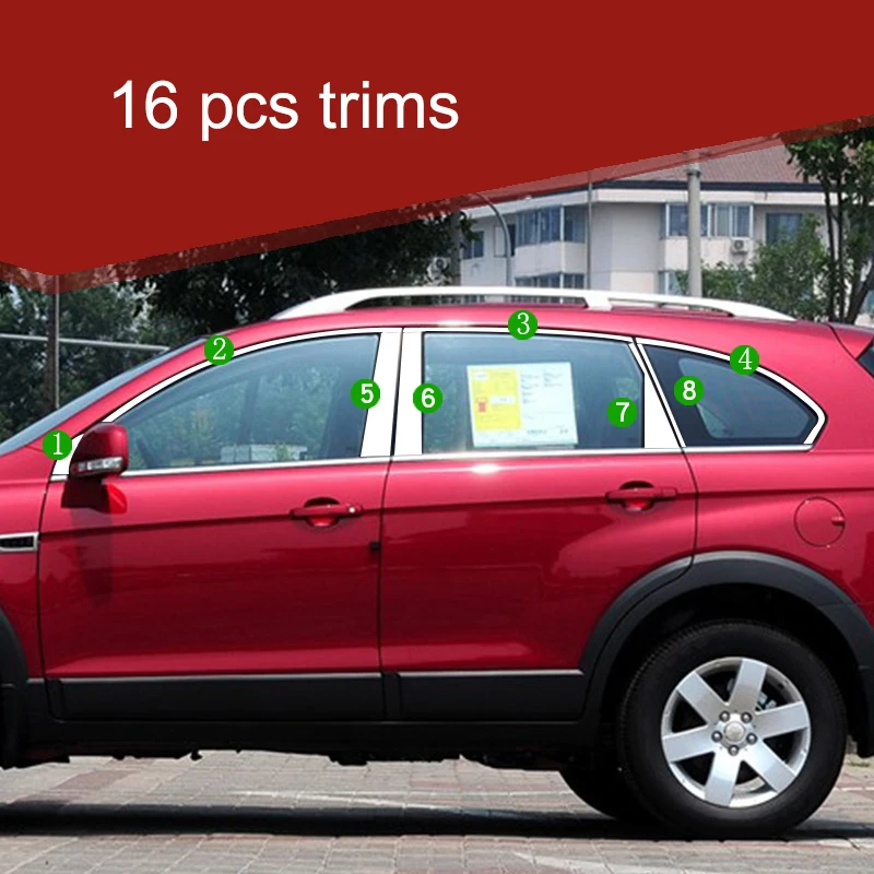 Стеклоподъемник lsrtw2017 из нержавеющей стали 304 для chevrolet captiva 2006 2007 2008 2009 2010 2011 2012 2013