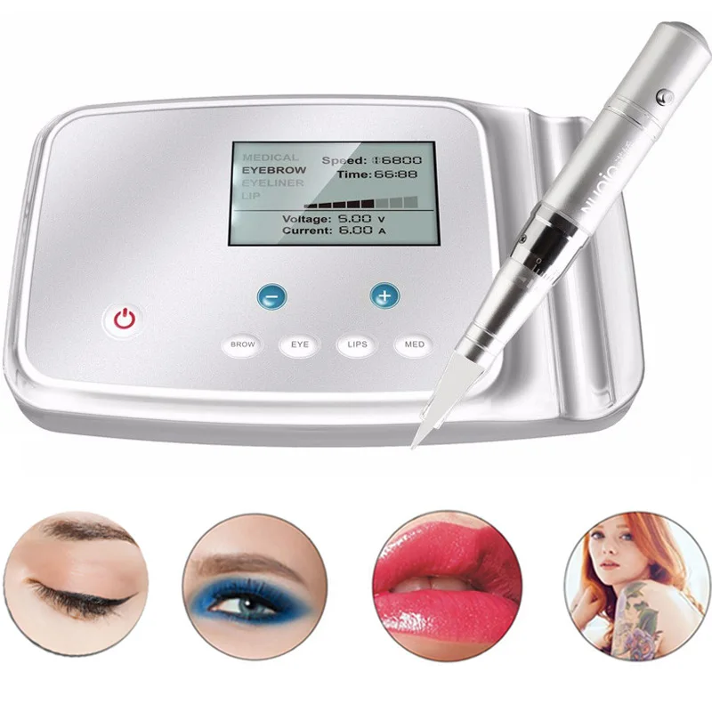 

FAMISOO m6 Device Professional Machine Tattoo Eyebrow Eyeliner Lips Med Beauty Makeup Tool Permanent PMU MTS Microblading set
