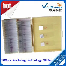 Горячая 100 шт Гистология слайды патологии