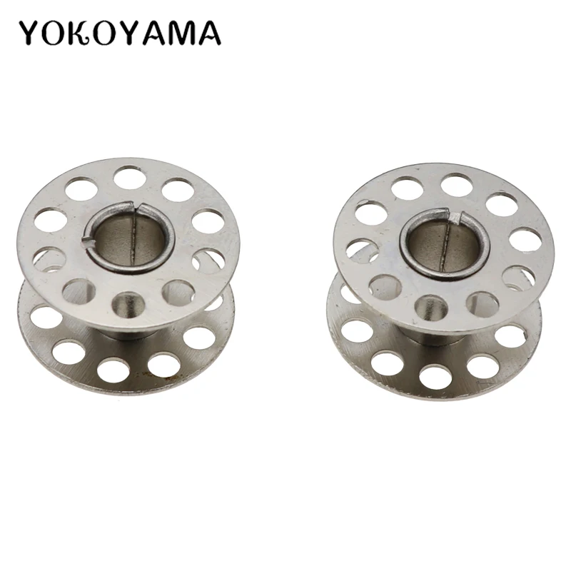 YOKOYAMA 10 шт. металлические катушки Шпулька инструмент для ремесленного пошива бобины ядро швейная домашняя старомодная ножная швейная машина аксессуары