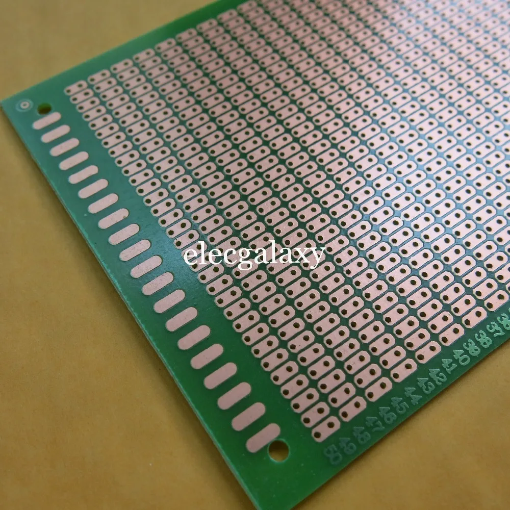 2 pcs/lot 2er joint hole Stripboard Veroboard vero Board 9x15cm Single