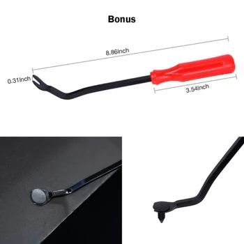 

Car Accessories Boxing Fastener Tools For Automotive Push Pin Rivet Trim Clips Car Door Liner Bumper Buckle Door Car Clips