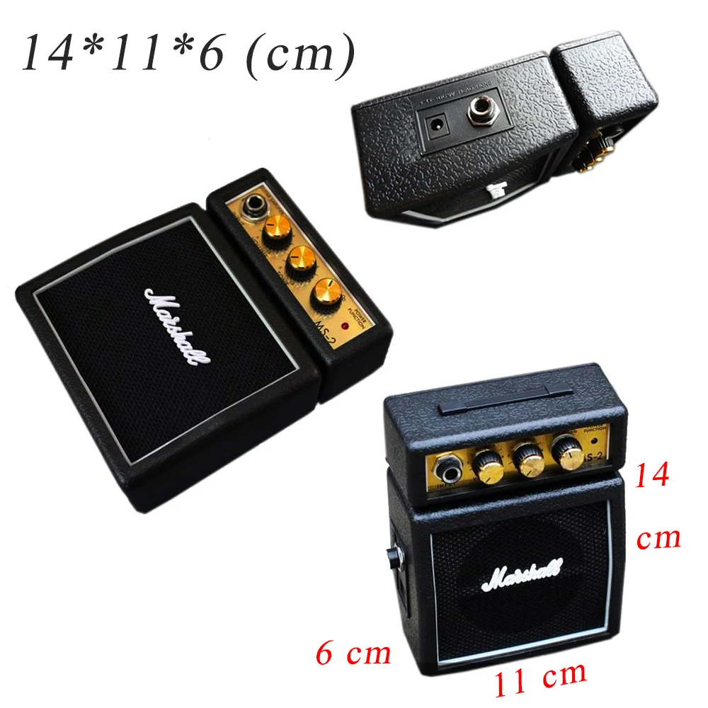 Marshall MS2 мини гитарная Колонка Аксессуары для гитары Palm Портативный Малый Динамик
