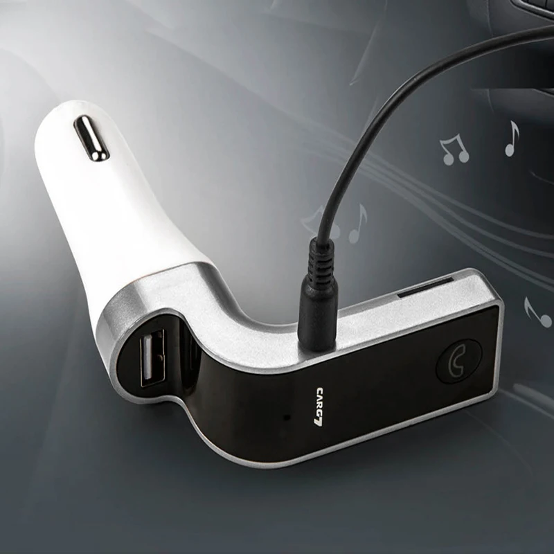 Автомобильный MP3-плеер 4-в-1 Hands Free светодиодный Bluetooth Автомобильный fm-передатчик громкой автомобильный комплект Musice радио адаптер с USB Автомобильное Зарядное устройство