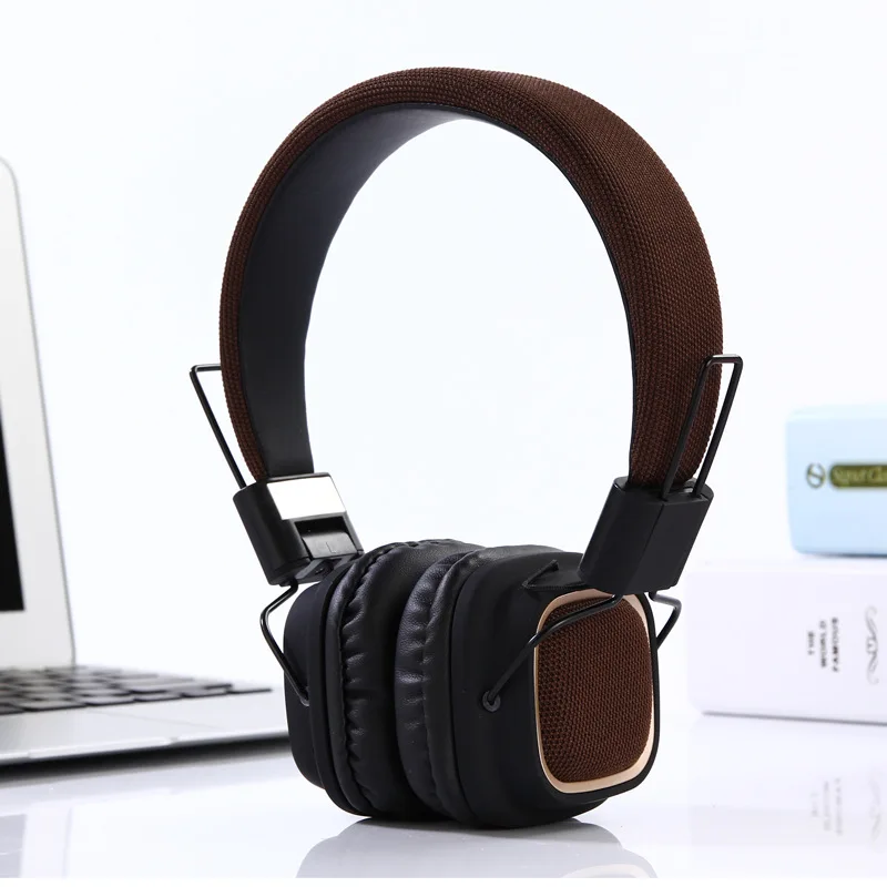 Складная Беспроводная Bluetooth гарнитура 2019 с микрофоном и высоким