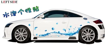 

LEFT SIDE Car Stickers Car Door Decoration Stickers Blister Wave Body Creative Waterproof 3D Conversion Stickers