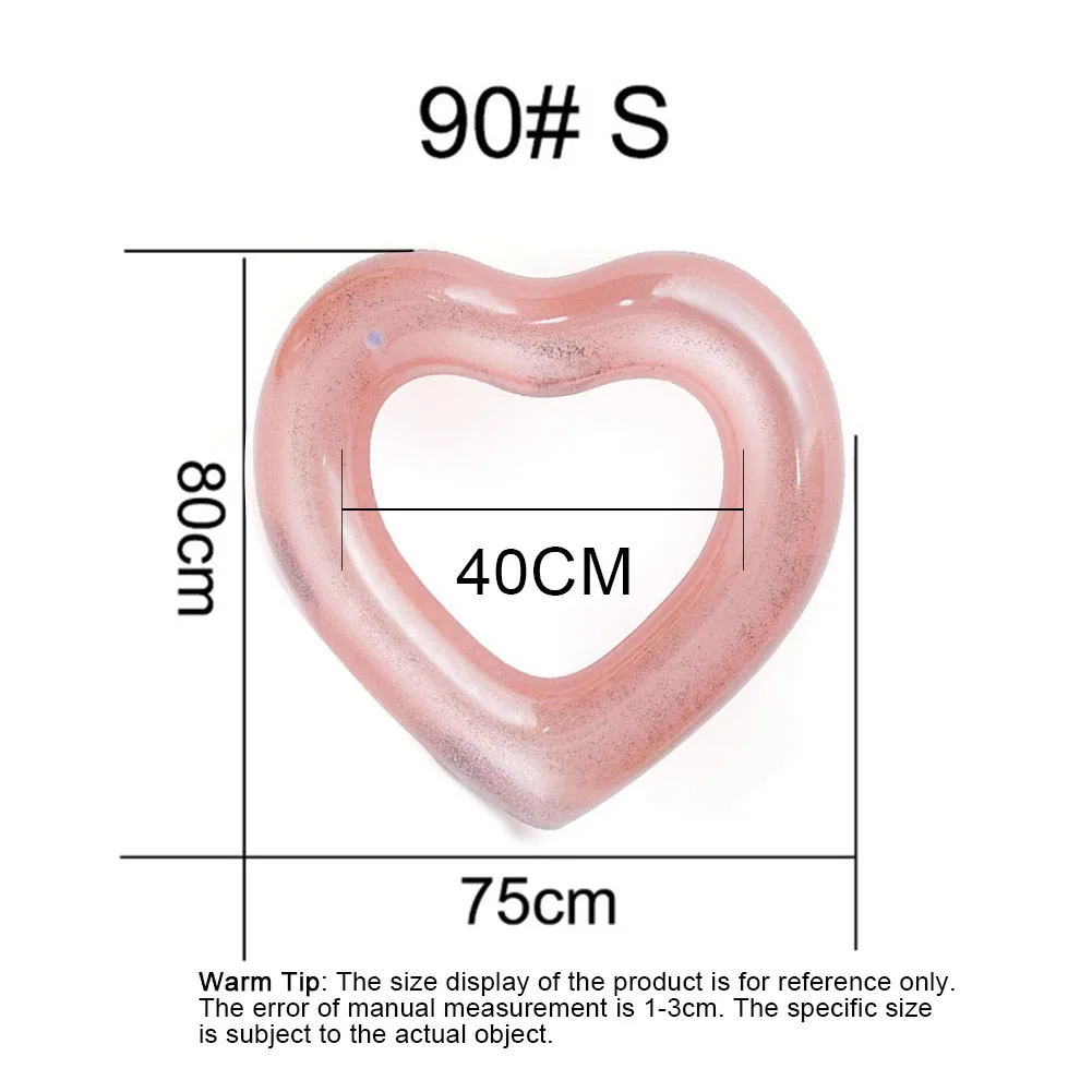 Плавательный круг Игрушка надувной в форме сердца стиль летний бассейн Горячая продажа продуктов Плот Дети Взрослые Вечерние