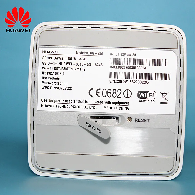 Разблокированный новый huawei B618 B618S 22d Cat9/11 450 Мбит/с 4G LTE CPE wifi маршрутизатор