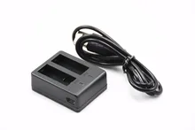 SJ4000 Battery Dual Charger USB For Soocoo cam SJ4000 SJ5000 SJ6000 SJ7000 Action Camera Accessories with USB cable
