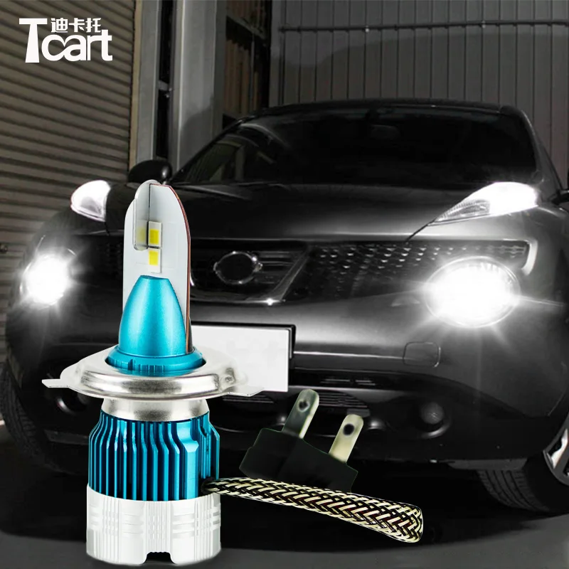 Tcart 2шт H4 Автомобильный светодиодный фары для Nissan Juke F15 2011 2012 2015 автомобильные
